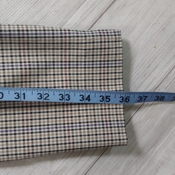 TALBOTS CLASSIC CHATNAM ANKLE PLAID PANTS - Picture 11 of 11